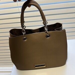 Marc New York Brown Leather Satchel